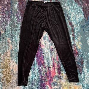 Brat Star Velour Leggings